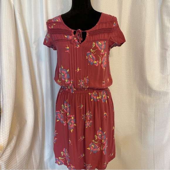 Matilda Jane Mauve Floral Print Dress Size Small - Picture 1 of 6